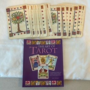 Art of Tarot Book and Partial Deck Journaling Crafting Metaphysics Arts